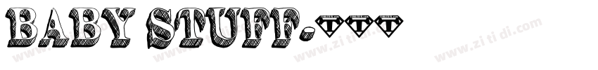 Baby Stuff字体转换